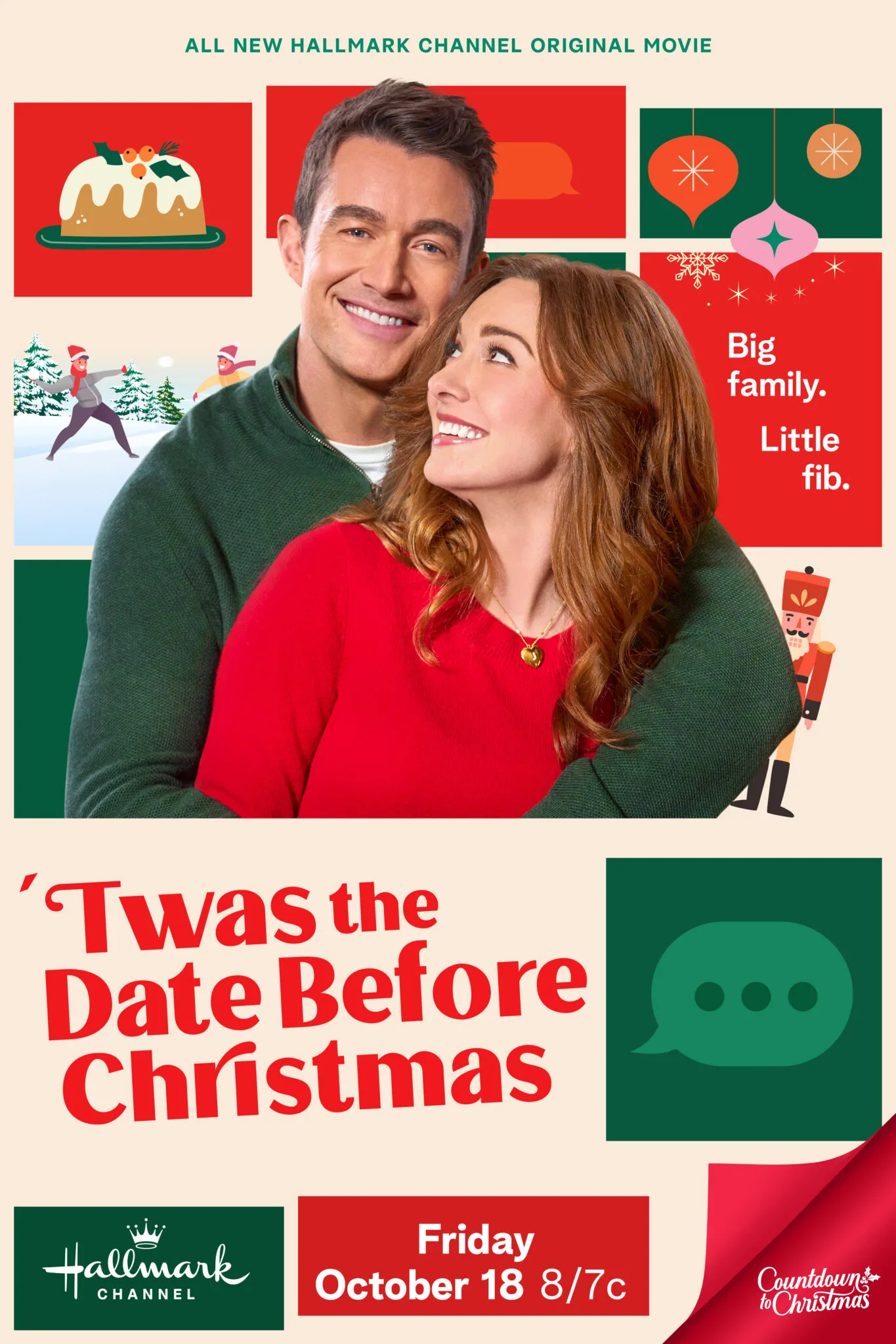 Movie poster for "'Twas the Date Before Christmas"